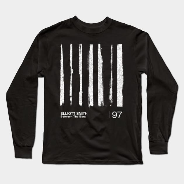 Between The Bars / Minimalist Graphic Artwork Design Long Sleeve T-Shirt by saudade